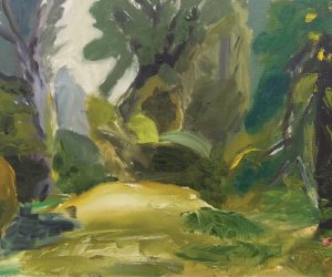 A study of Old Westbury Gardens, Smoggy Afternoon Charis Caputo.