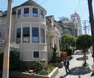 The Mrs. Doubtfire house in 2008. Ousterhout purchased the house in 1997. Photo by Jodie Wilson.