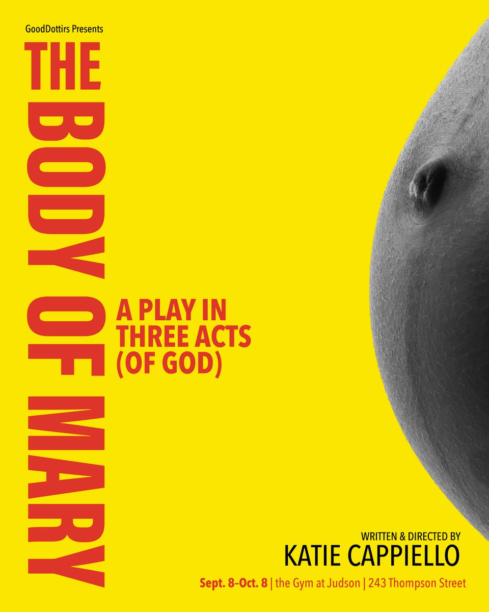 Poster for The Body of Mary by Katie Cappiello